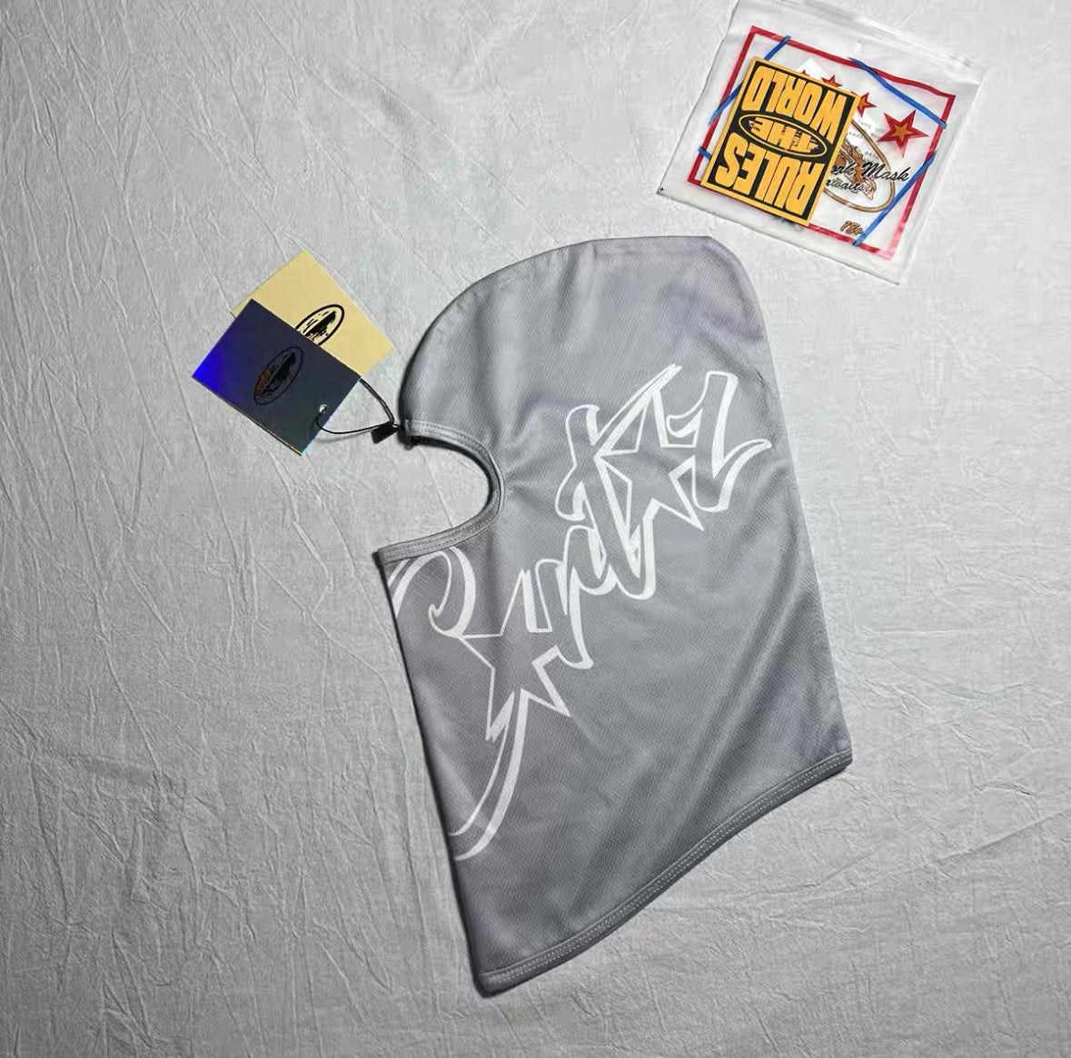 Corteiz Ski Mask Grey