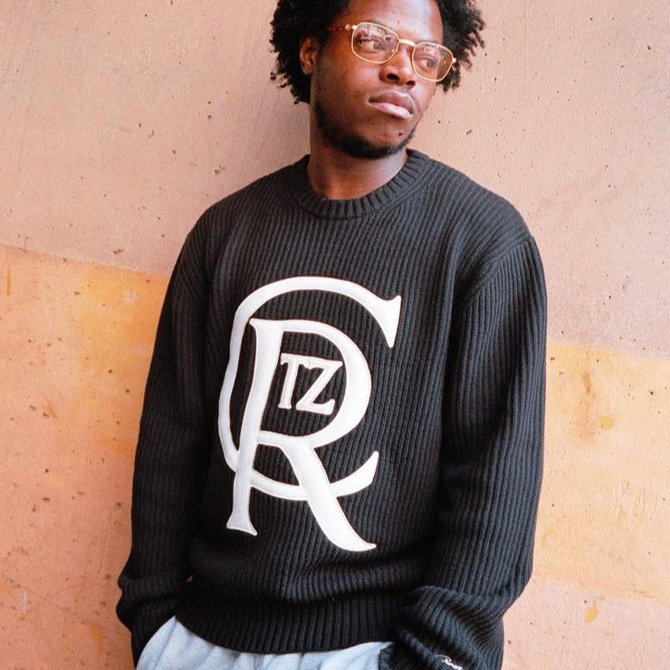 Corteiz Crest Knit Black