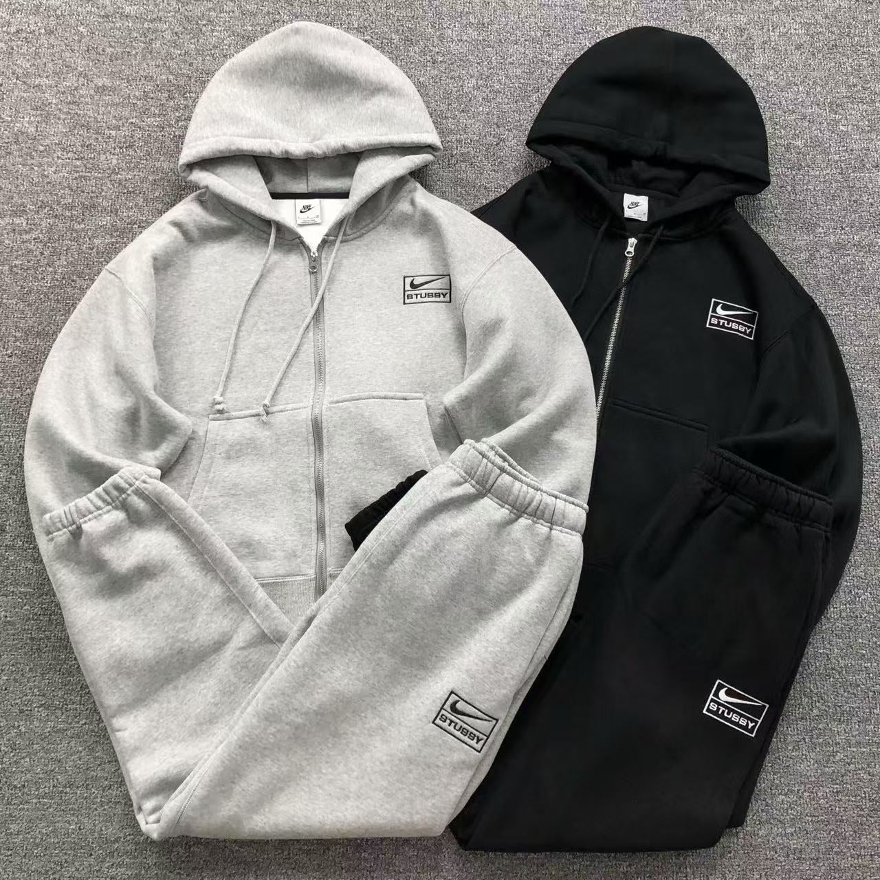 Nike x Stussy Zip Up Tracksuit