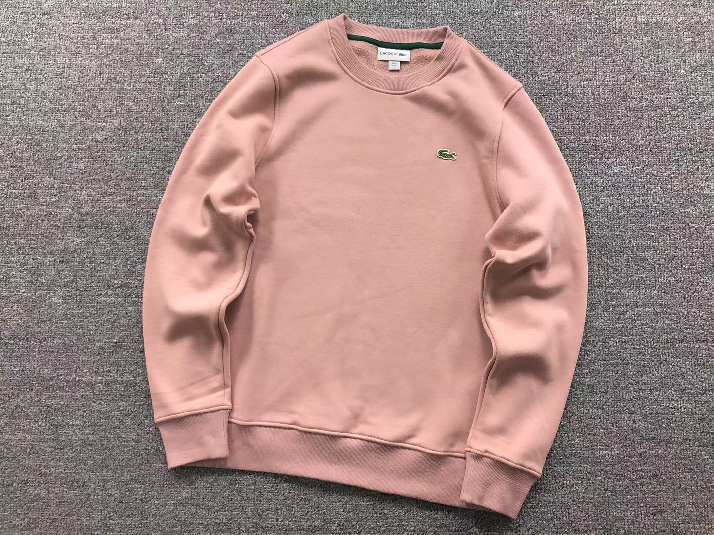 Lacoste Sweatshirt (Rosa e Castanho)