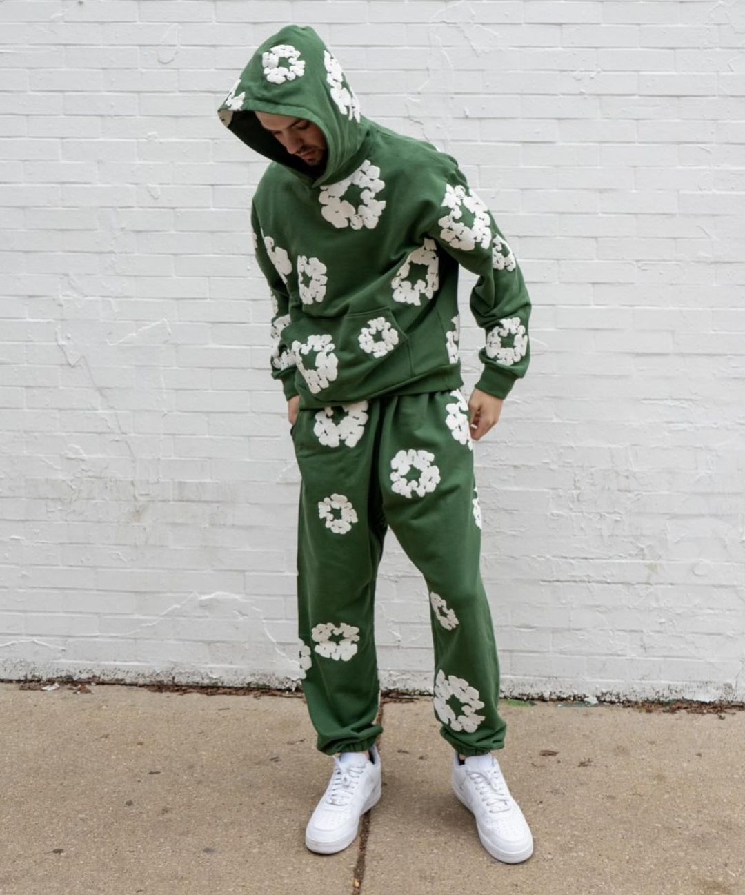 Denim Tears Green Tracksuit