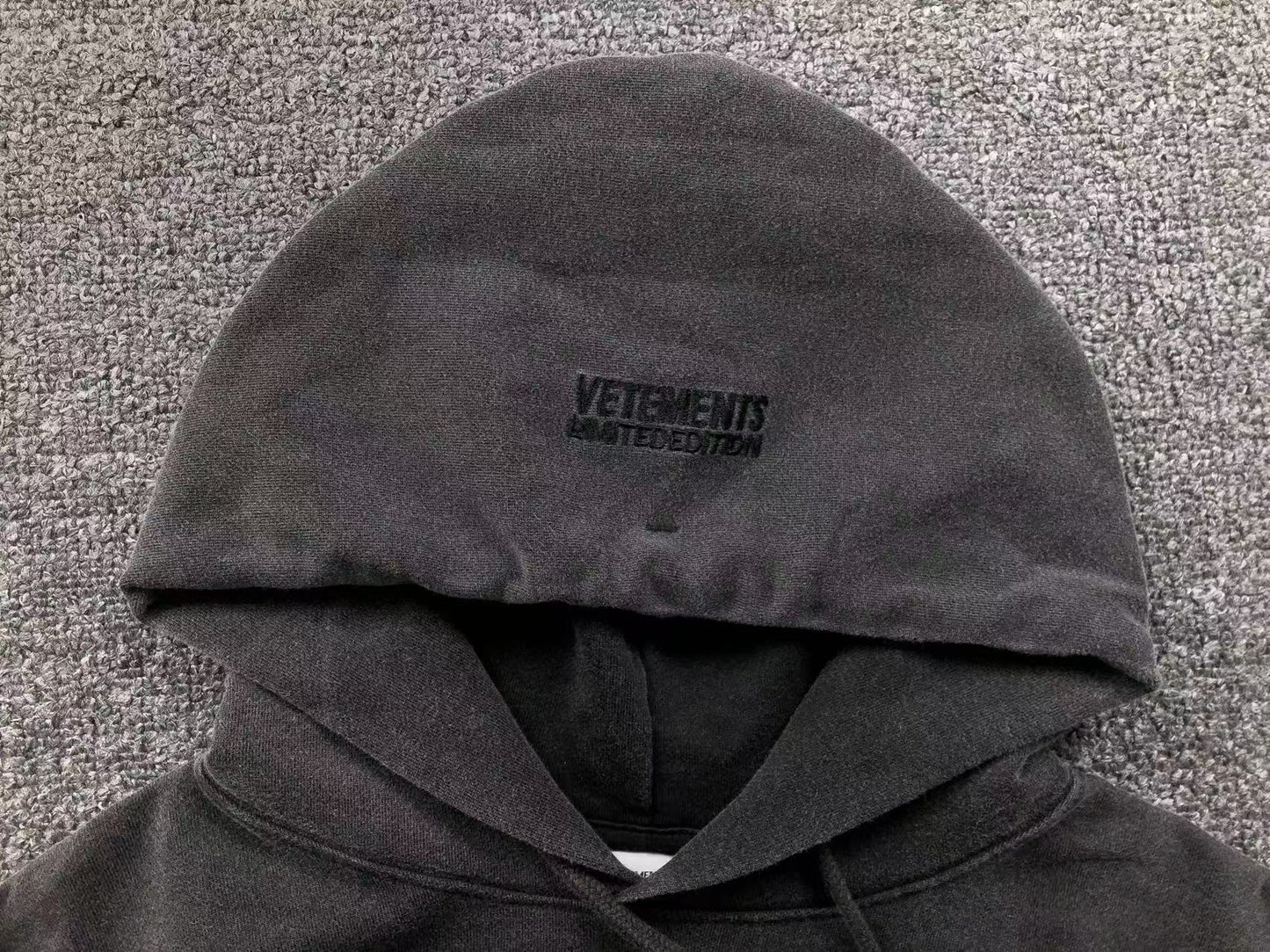 Vetements Grey Hoodie