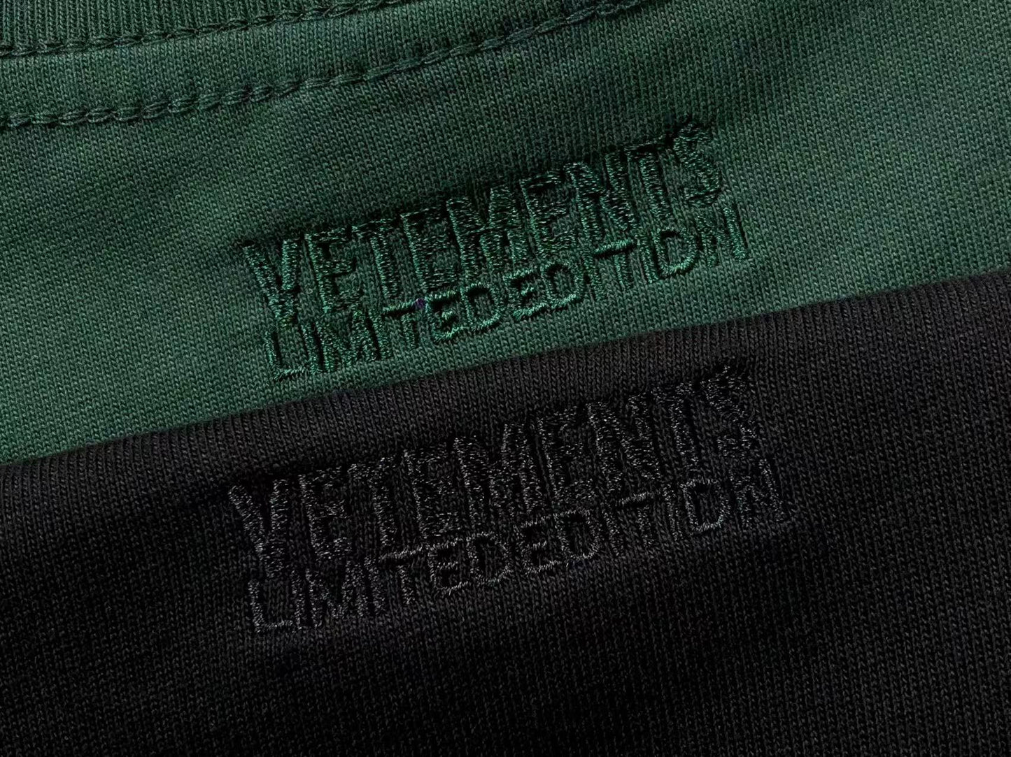 Vetements Red Letters T-Shirt
