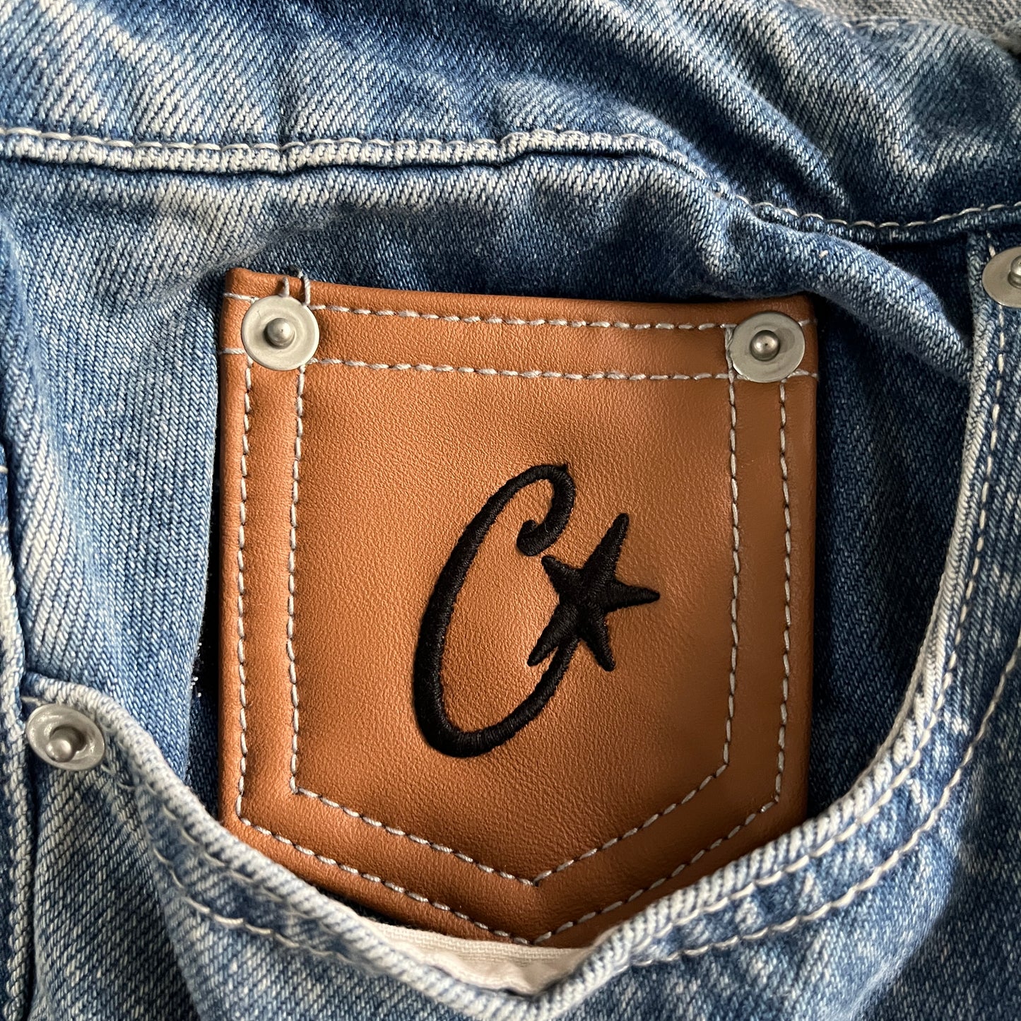 C-star Corteiz Jeans Light Wash