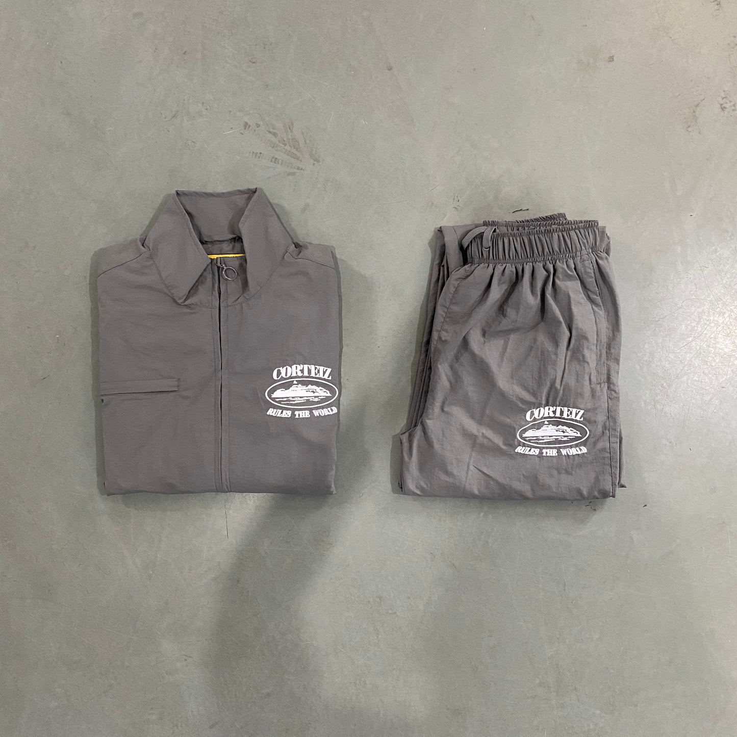 Corteiz Grey Shuku Set