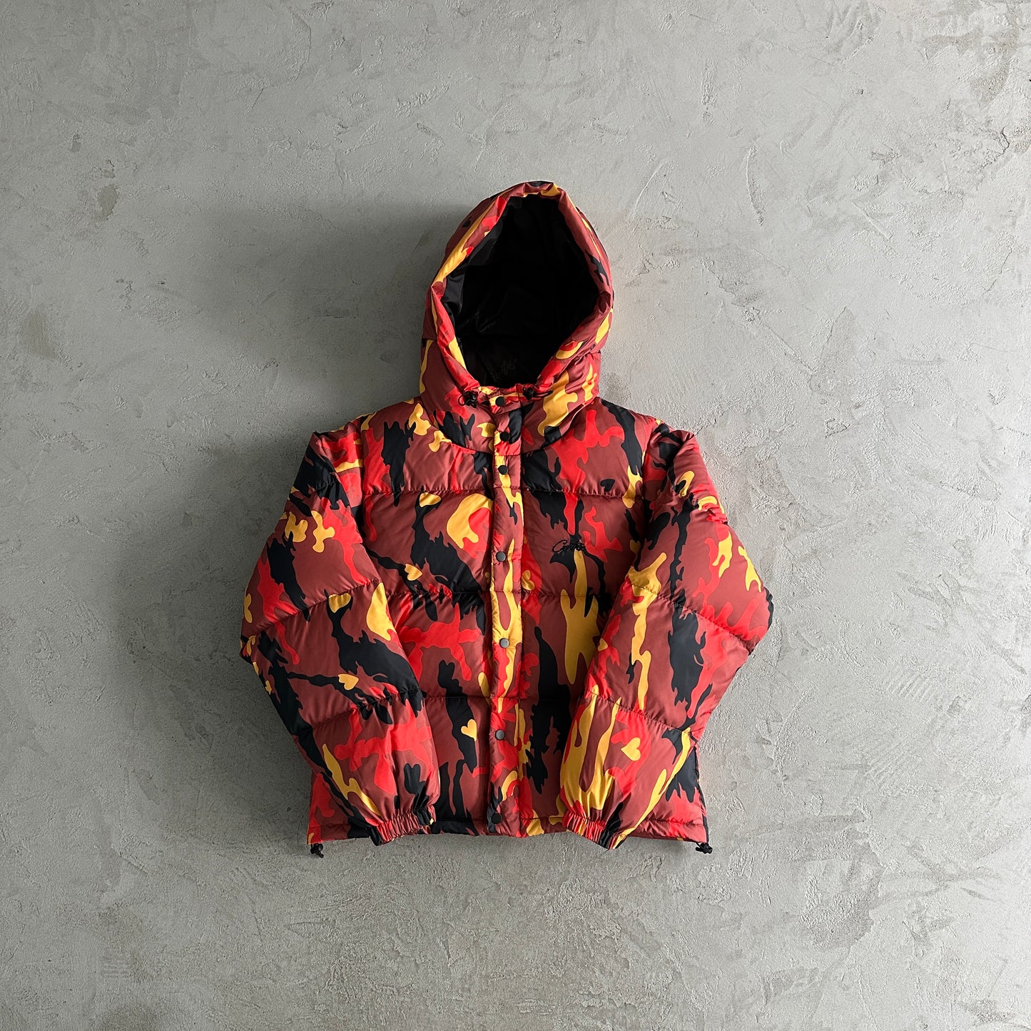 Corteiz Bolo Jacket Orange/Black/Yellow