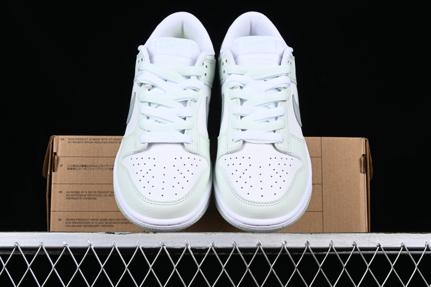 Nike Dunk Mint Green Swoosh