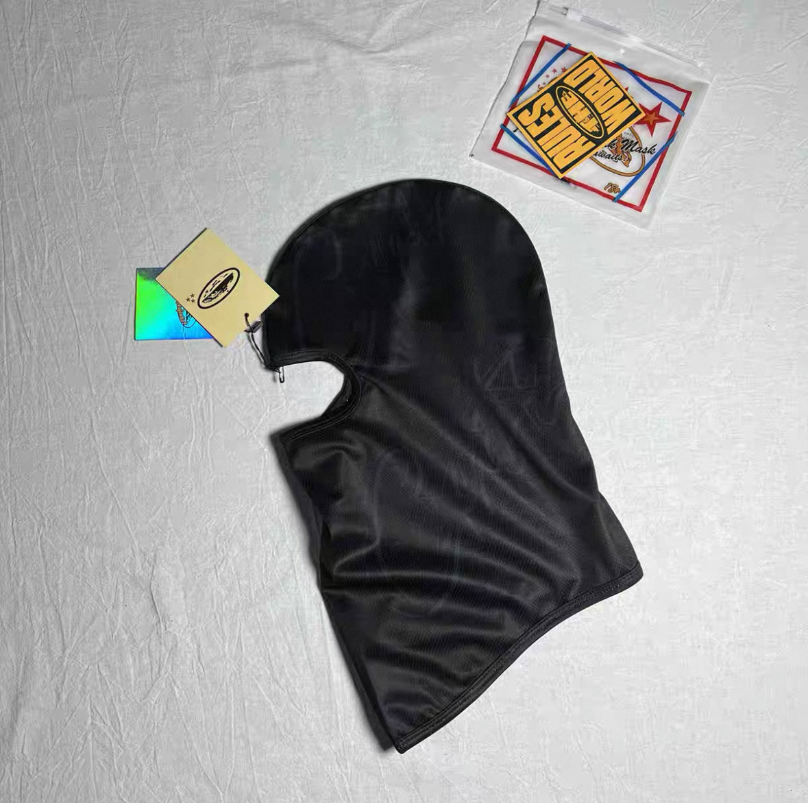 Corteiz Ski Mask Black/Black