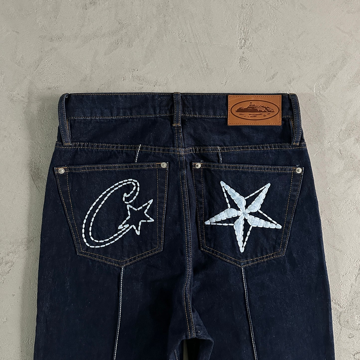 Corteiz Denim Jeans Dark Wash