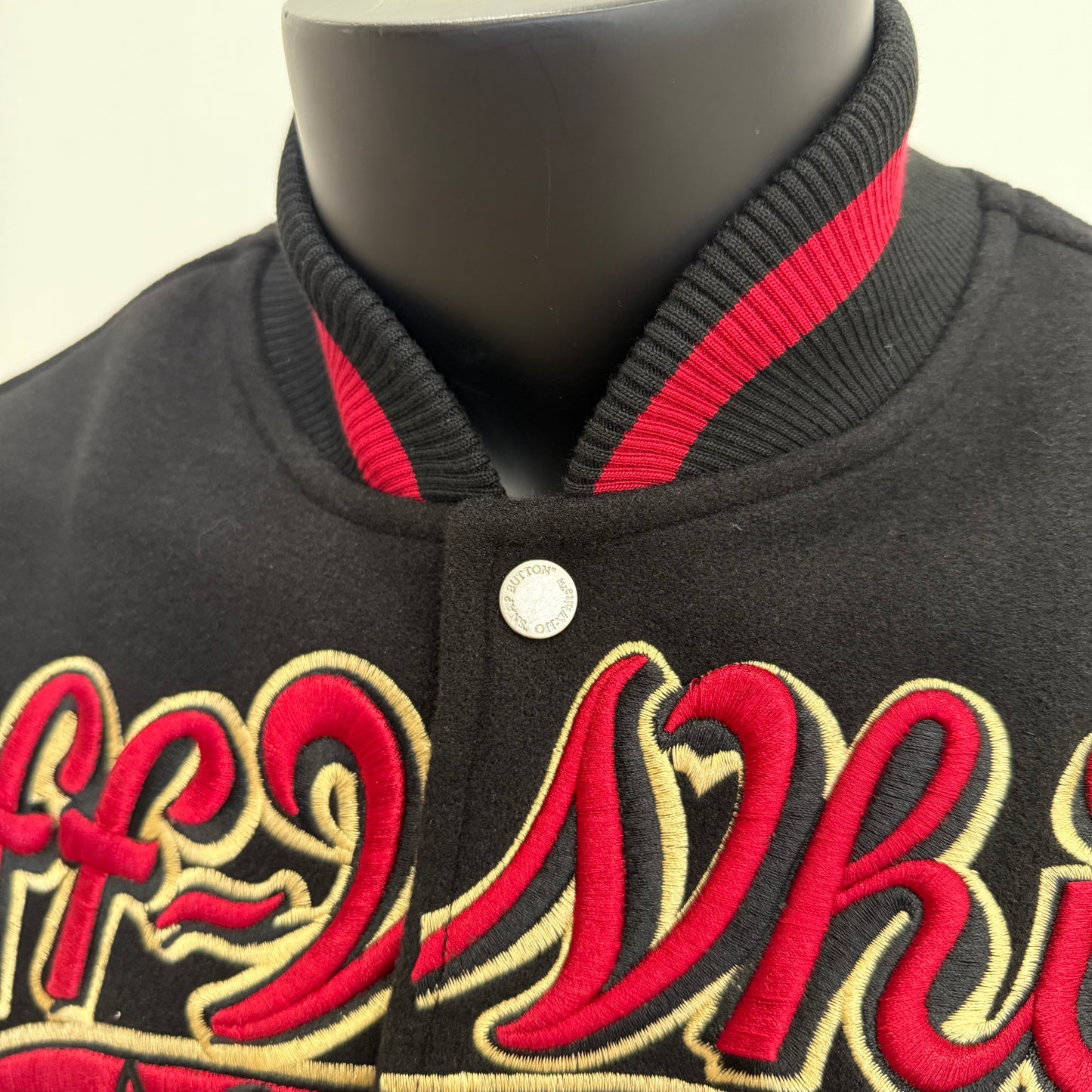 Off-White x AC Milan Varsity Jacket