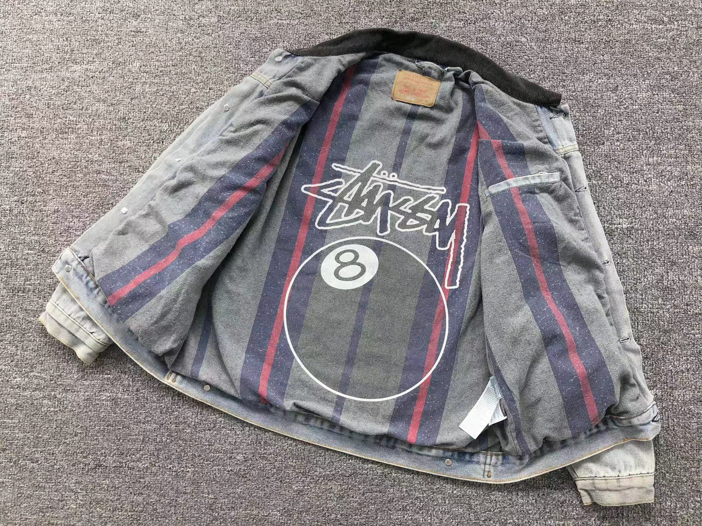 Stussy x Levis Denim Jacket