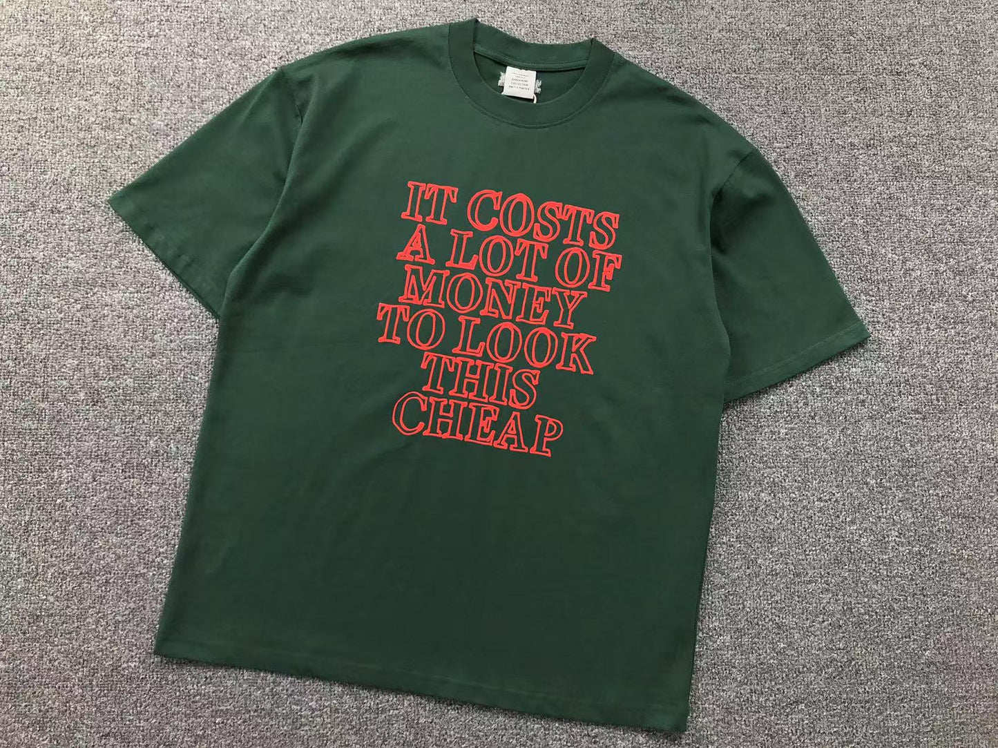 Vetements Red Letters T-Shirt