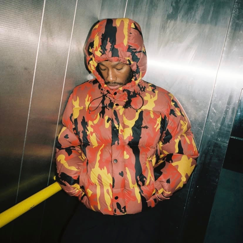 Corteiz Bolo Jacket Orange/Black/Yellow