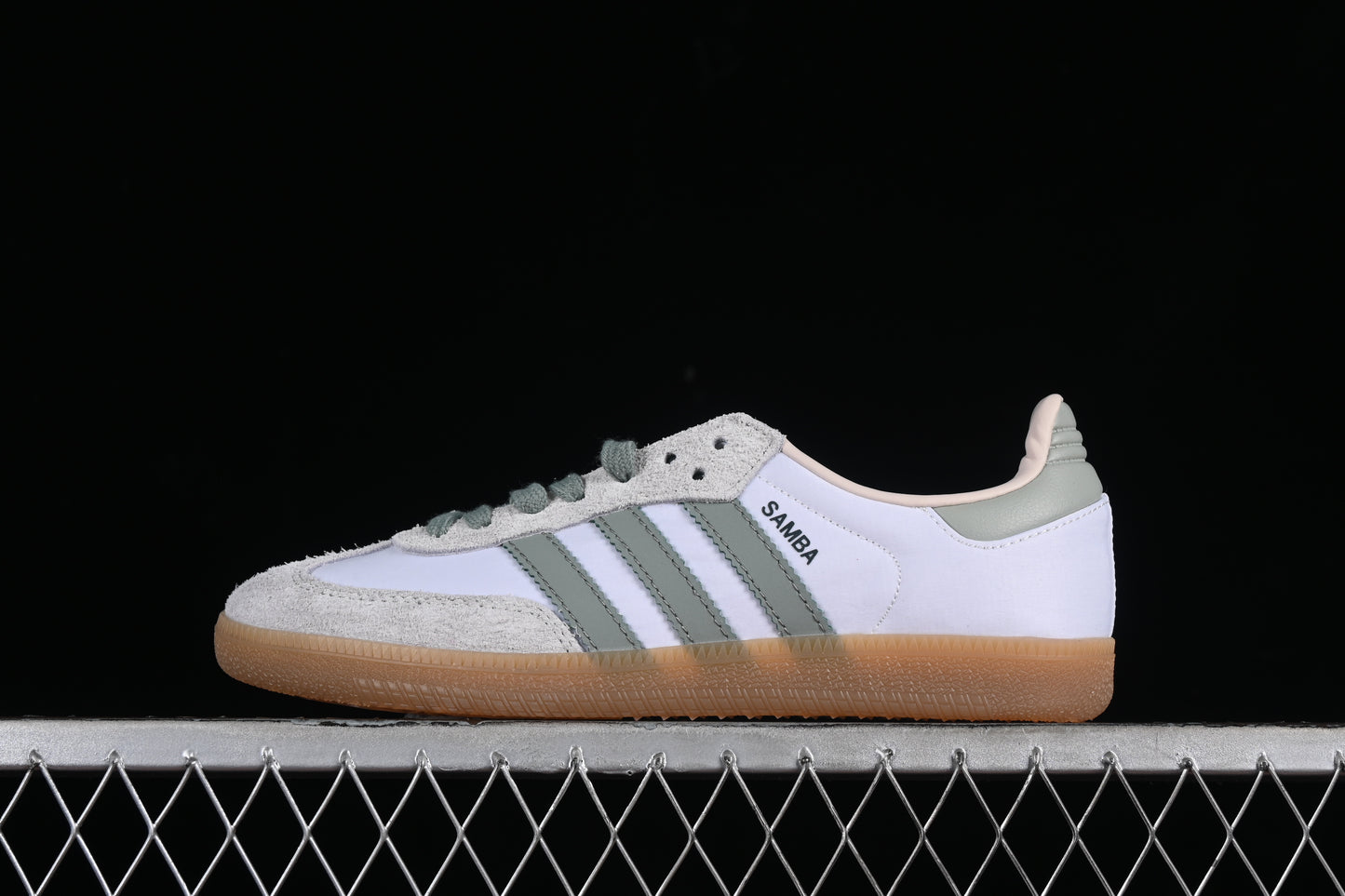 Adidas Samba Green/Salmon