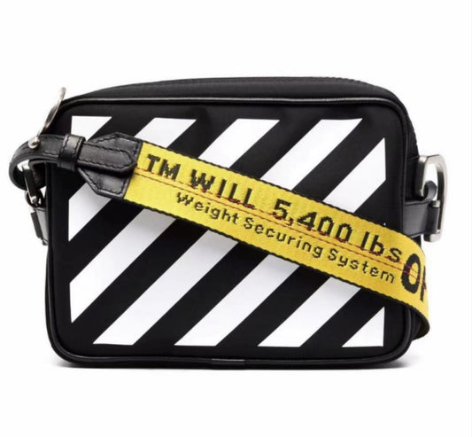 Off-White Stripes Purse