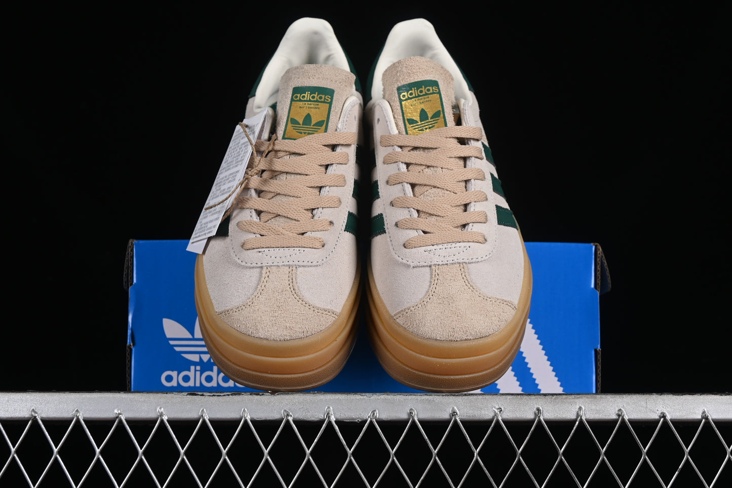 Adidas Gazelle Beige/Green