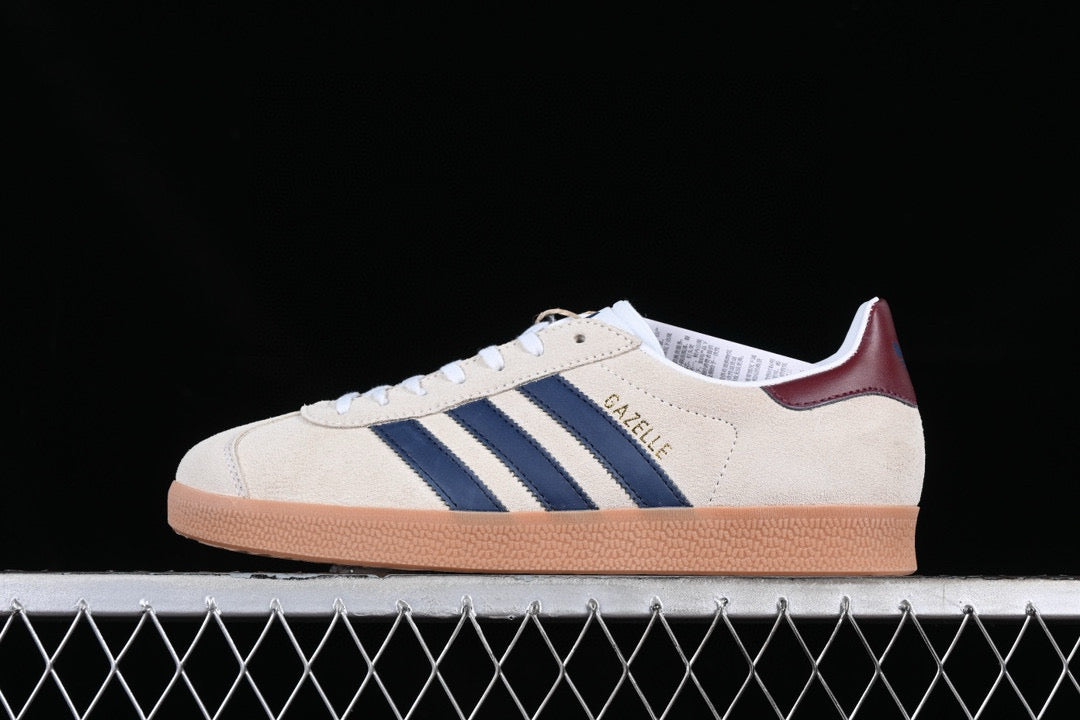 Adidas Gazelle Beige Dark Blue