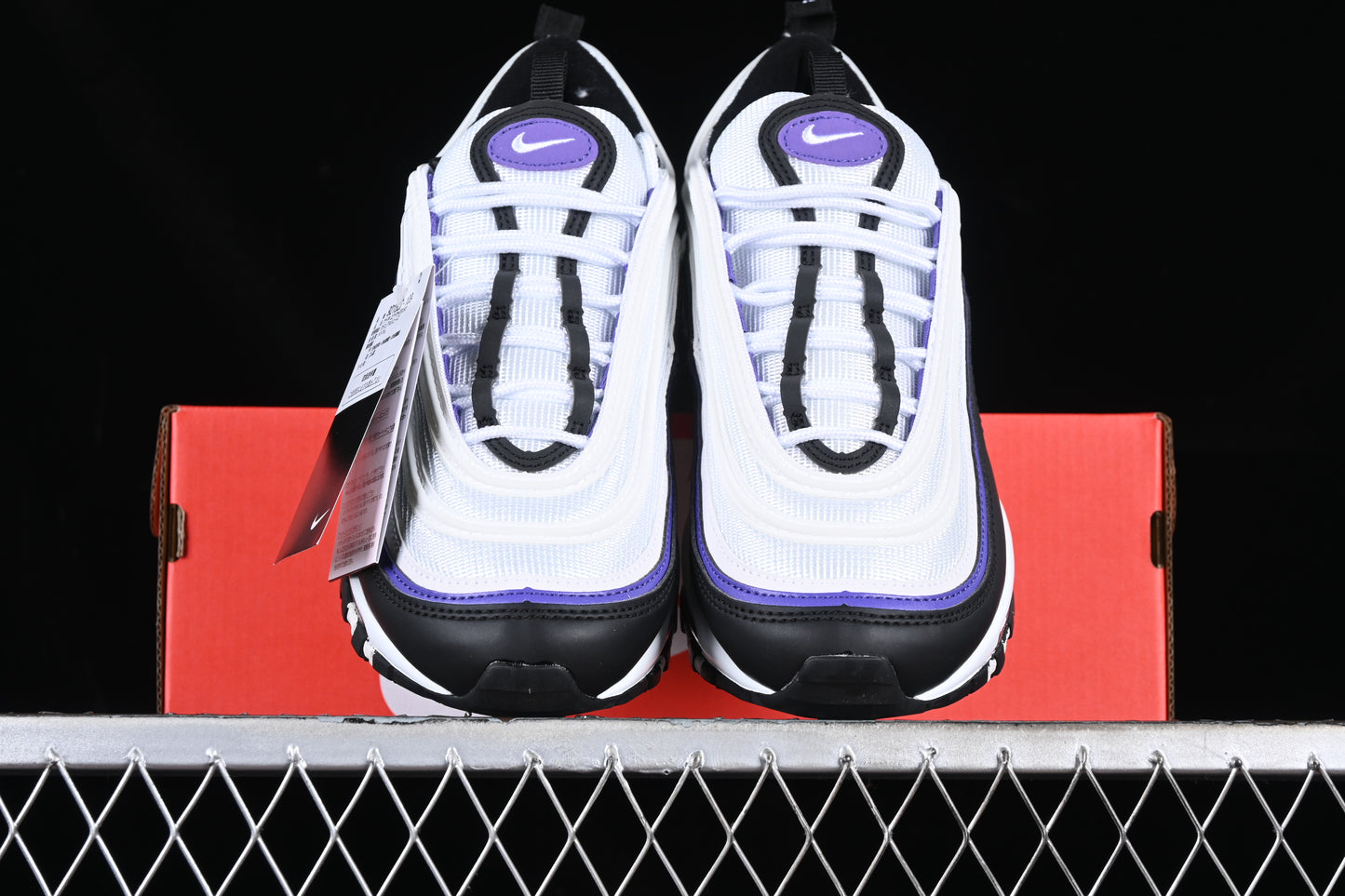 Nike Air Max 97 White/Purple/Black
