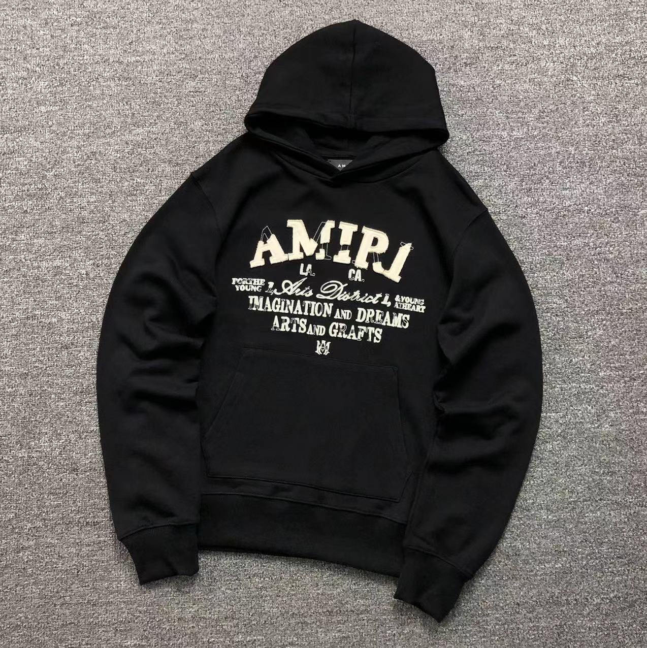 Amiri Black Hoodie