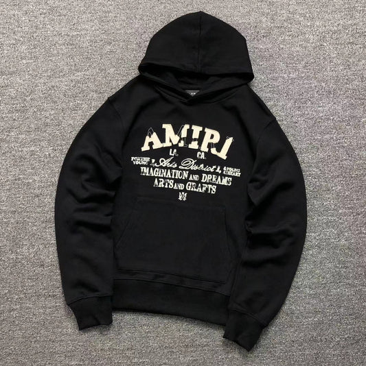 Amiri Black Hoodie