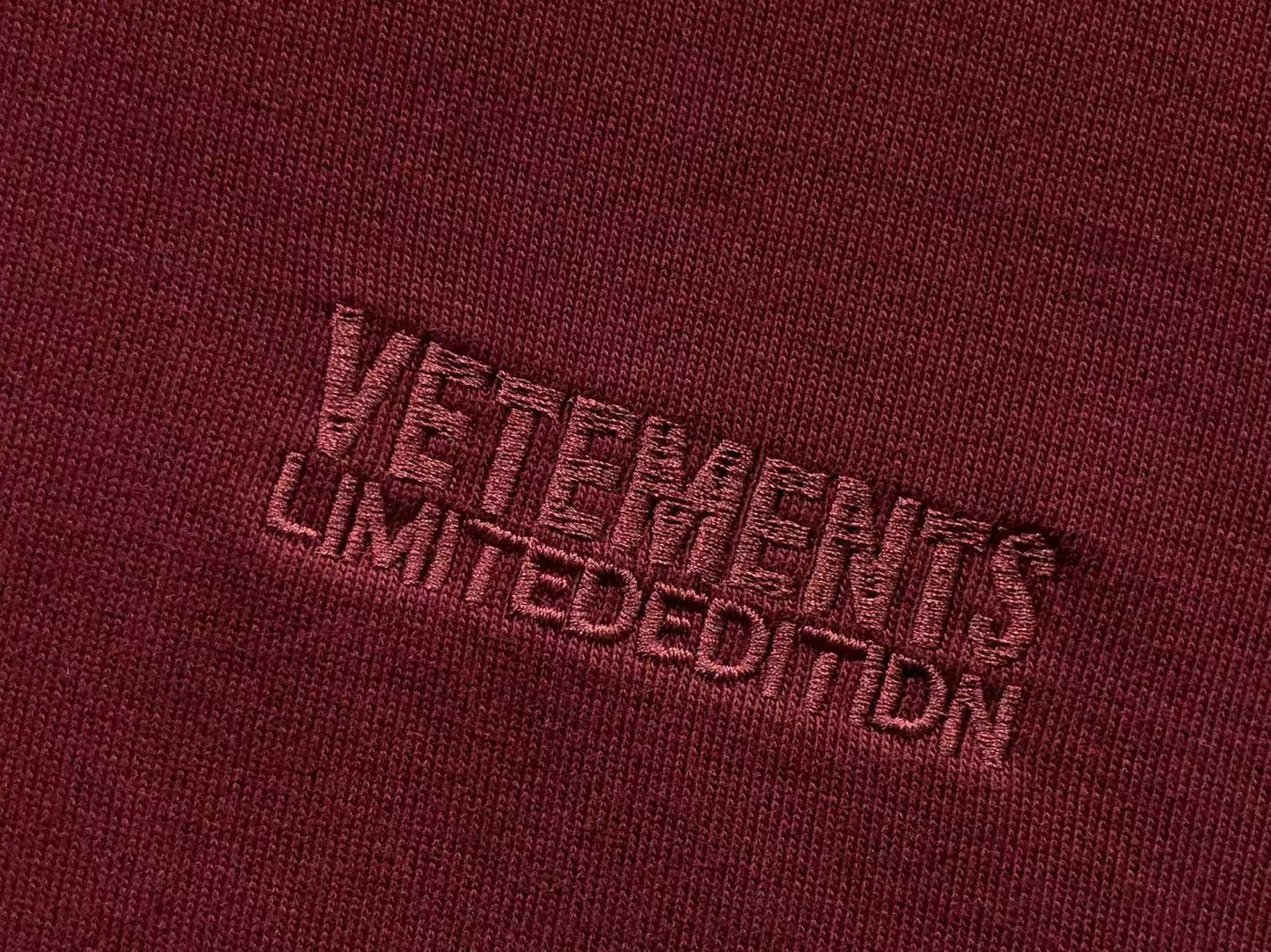 Vetements Red Hoodie