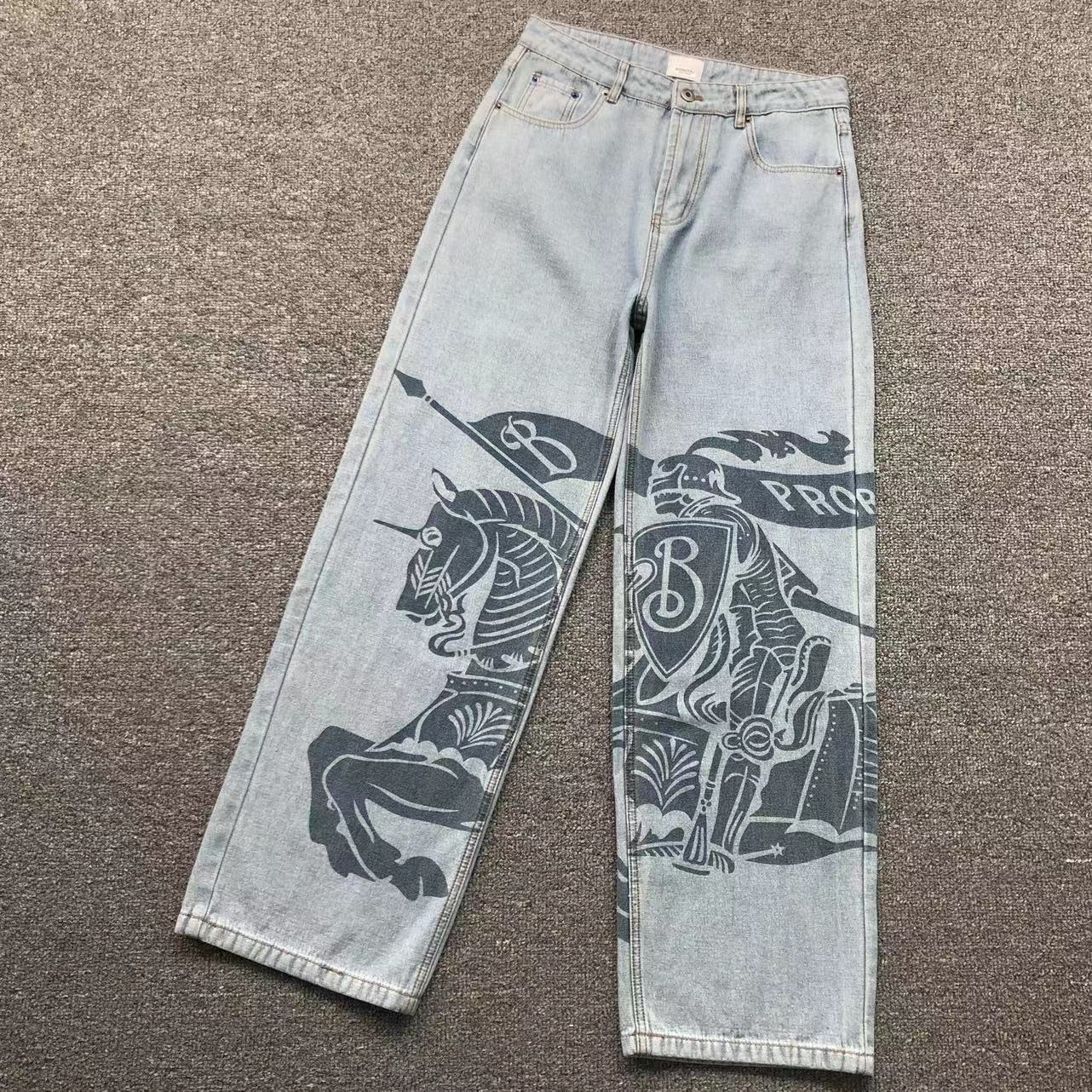 Burberry Baggy Jeans