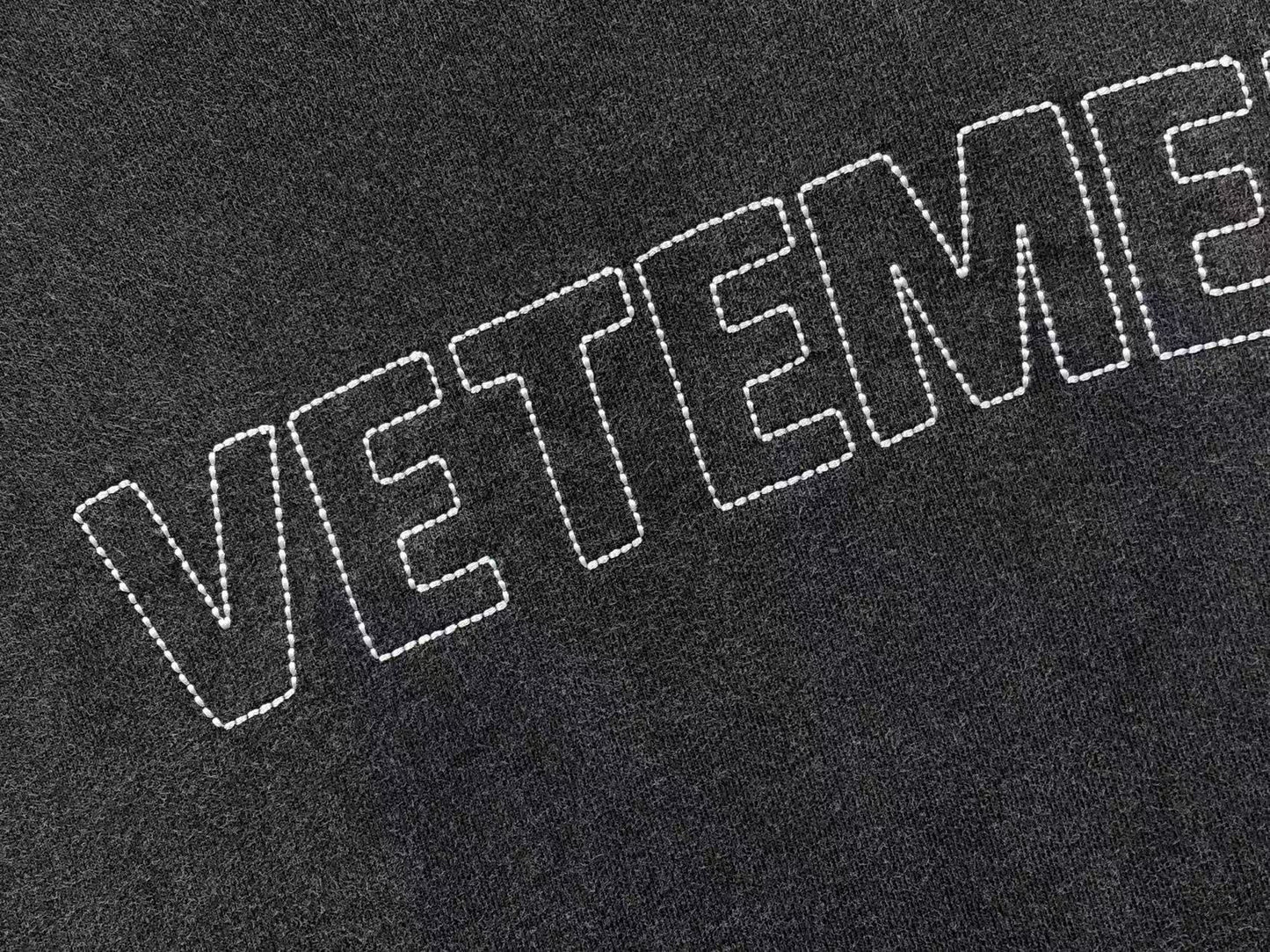 Vetements Grey Hoodie