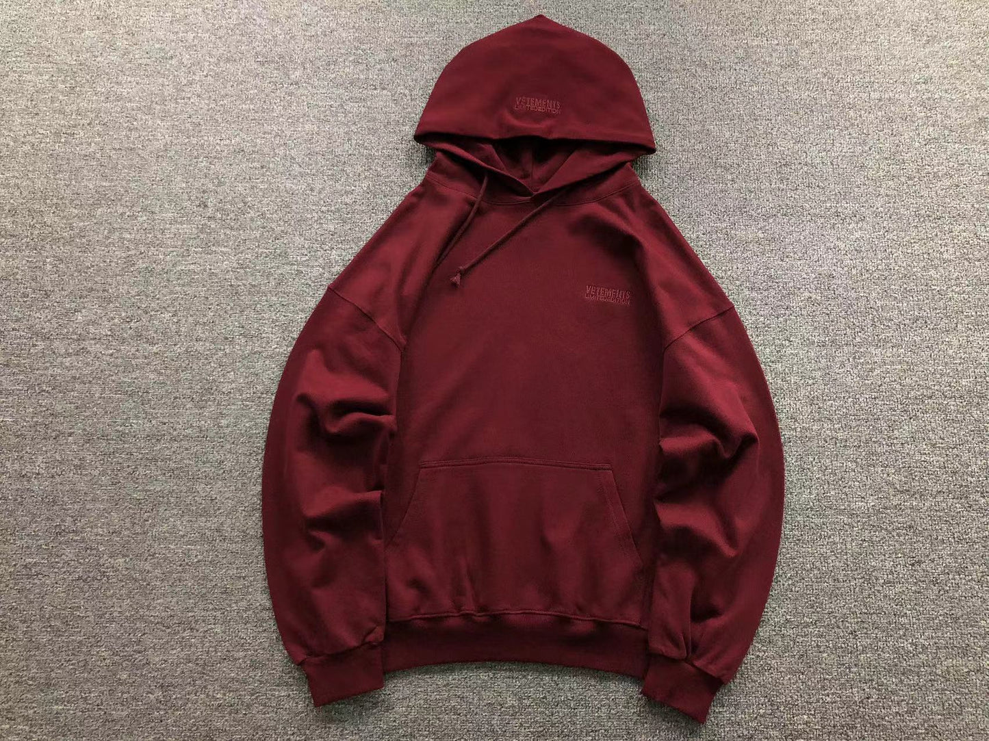 Vetements Red Hoodie