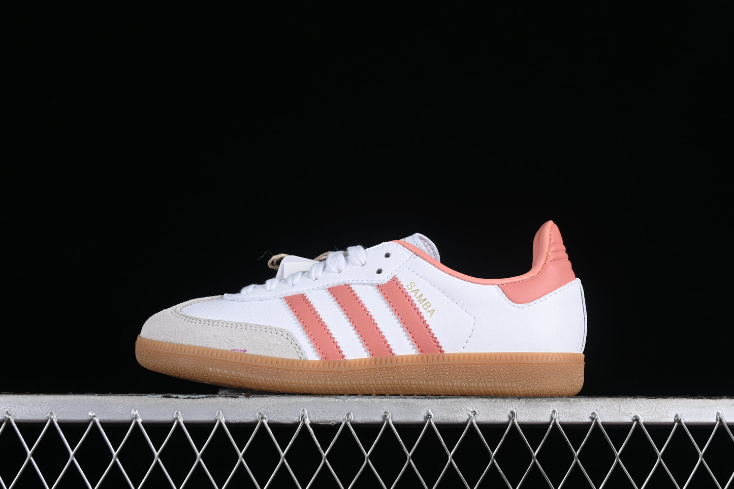 Adidas Samba Green/Salmon