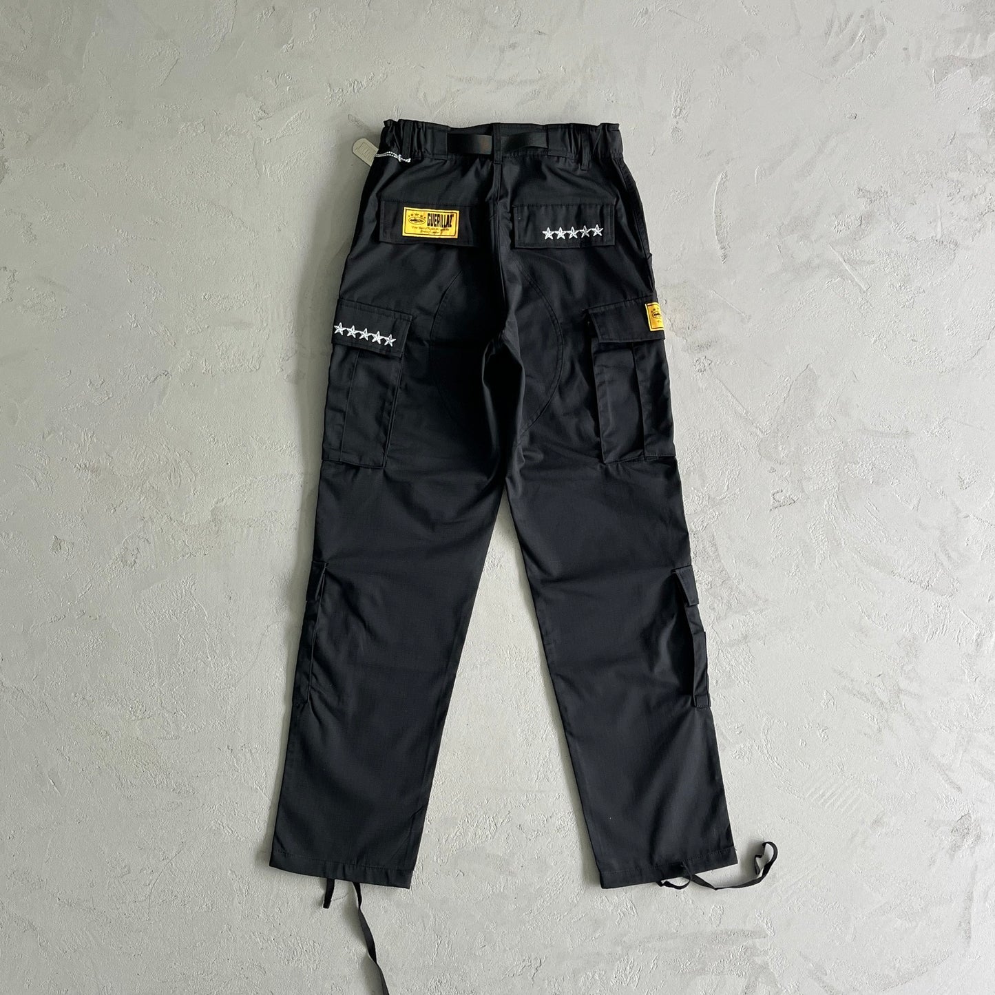 Corteiz Island Cargo Baggy Black/White