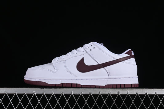 Nike Dunk "White Night Maroon"