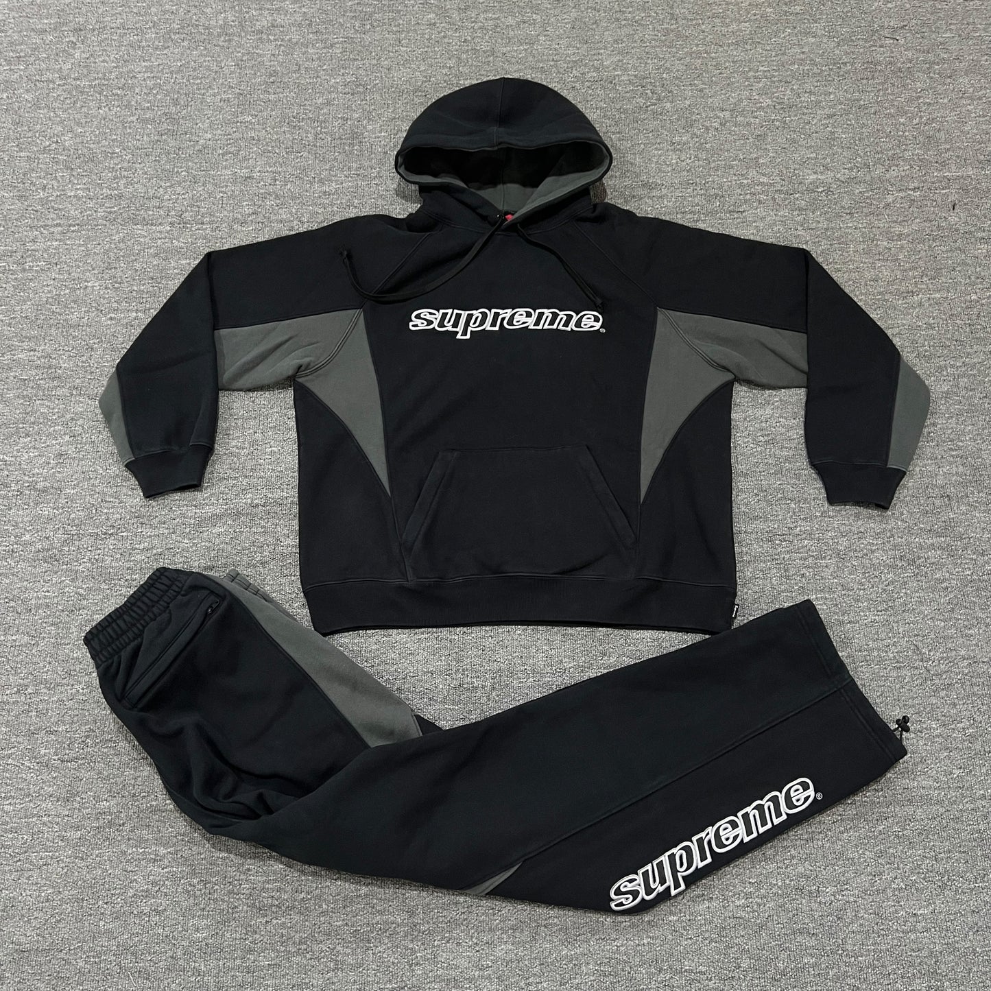Supreme Black Tracksuit