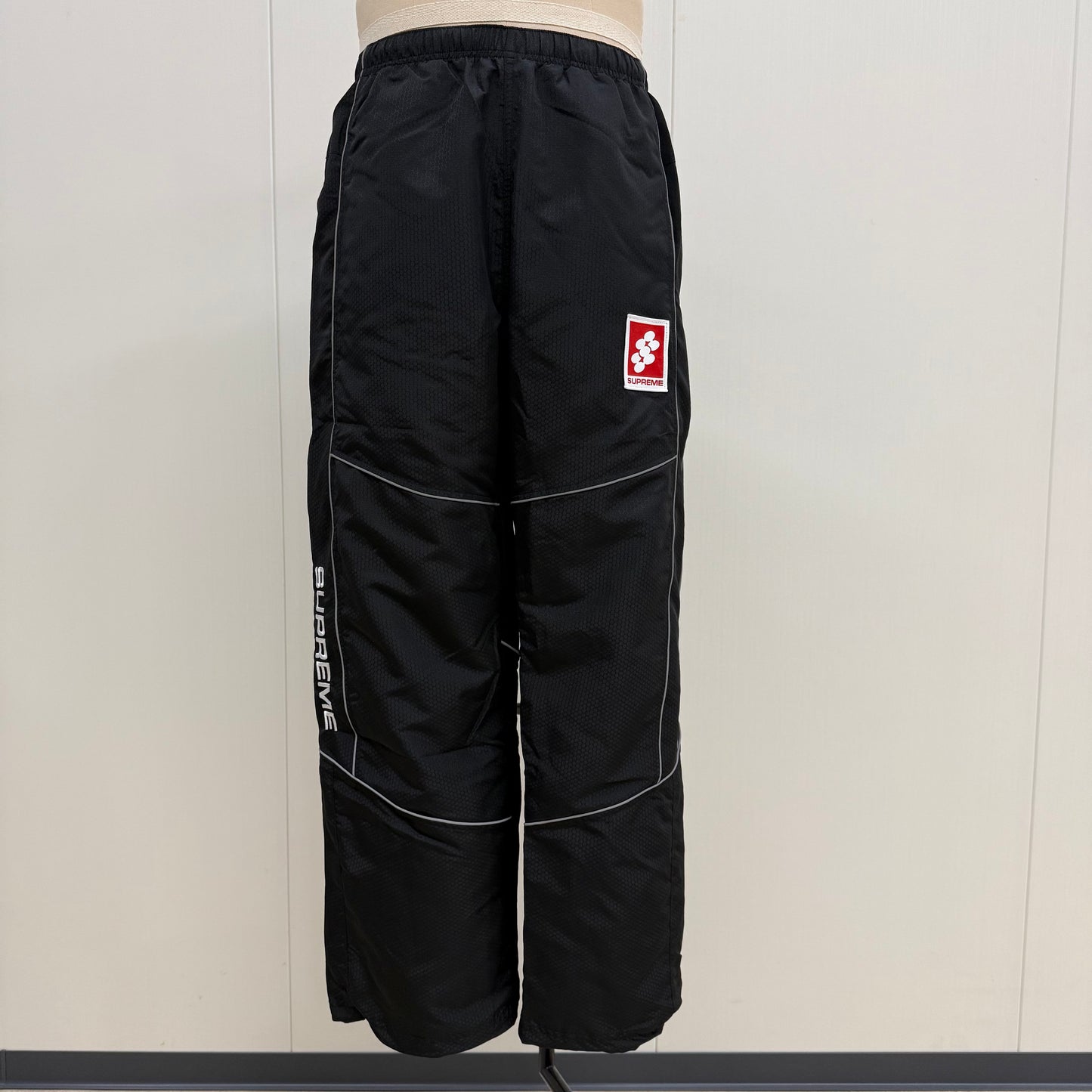 Supreme Reflective Piping Tracksuit Black