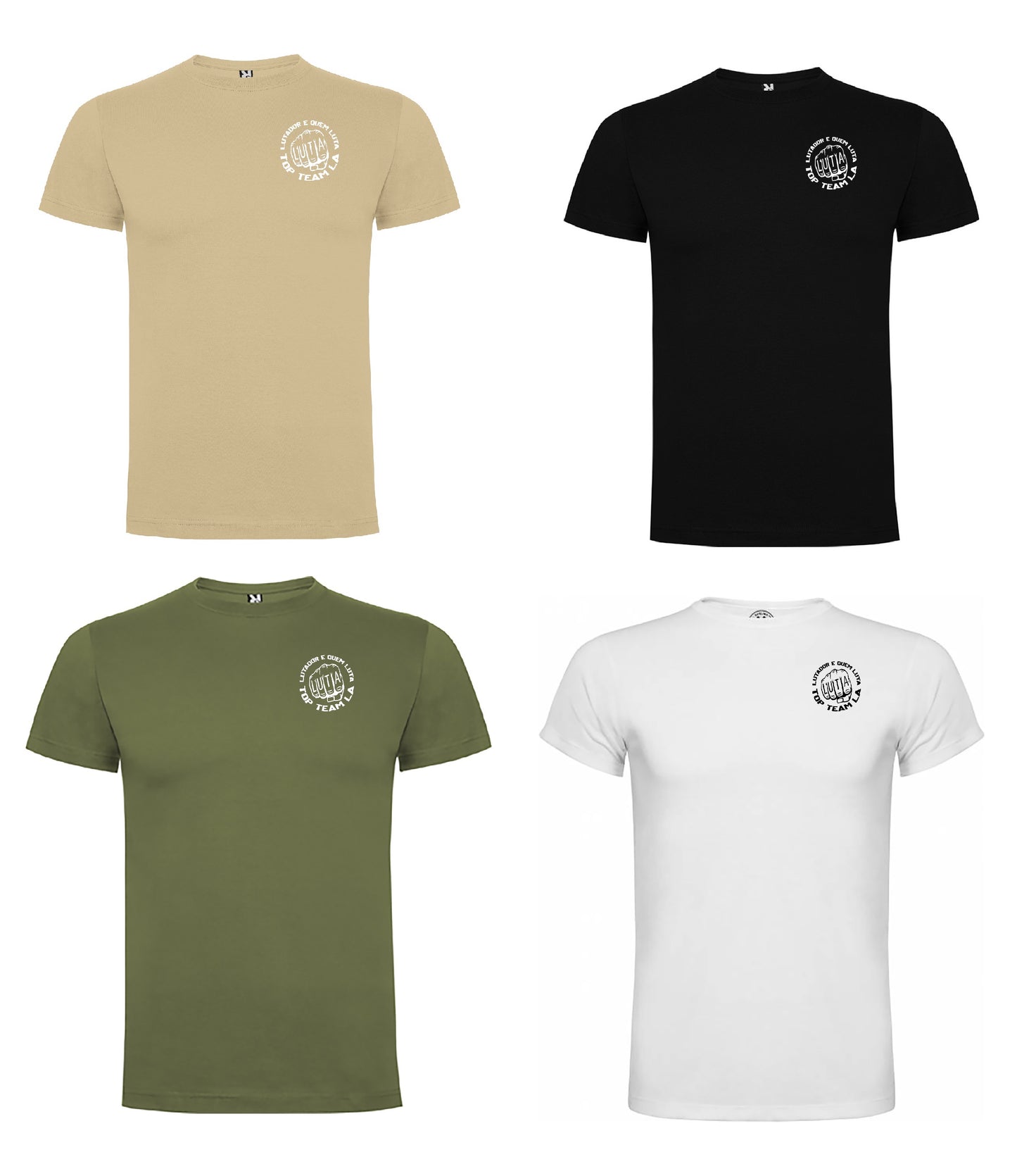 T-Shirt Lutador É Quem Luta Casual
