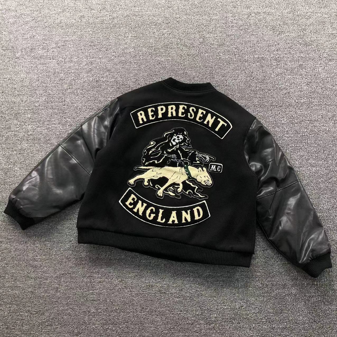 Represent Varsity Jacket MC England
