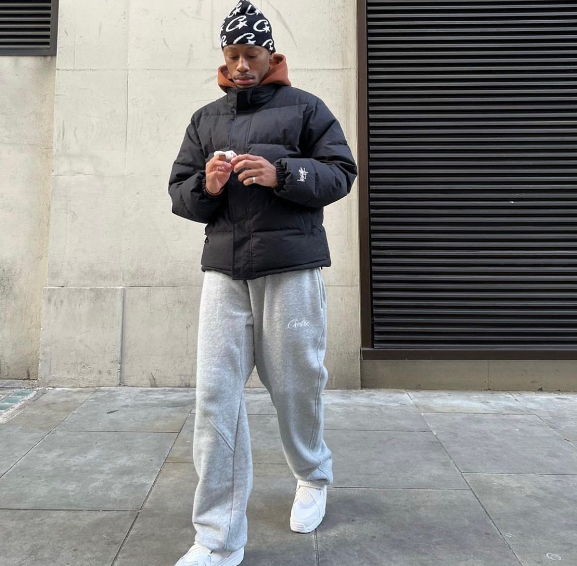 Corteiz Grey Set Tracksuit