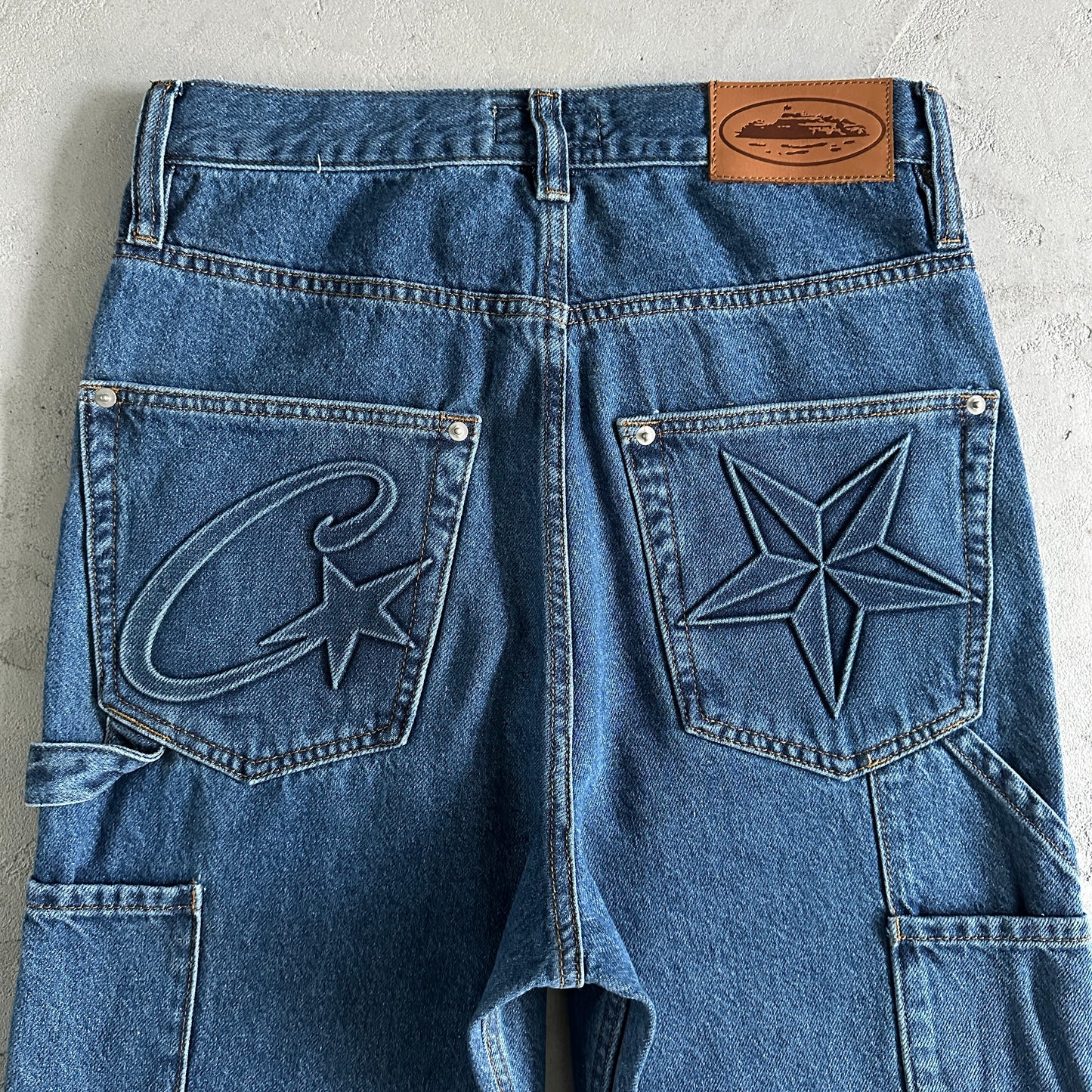 Corteuz Embossed C-star Denim Work