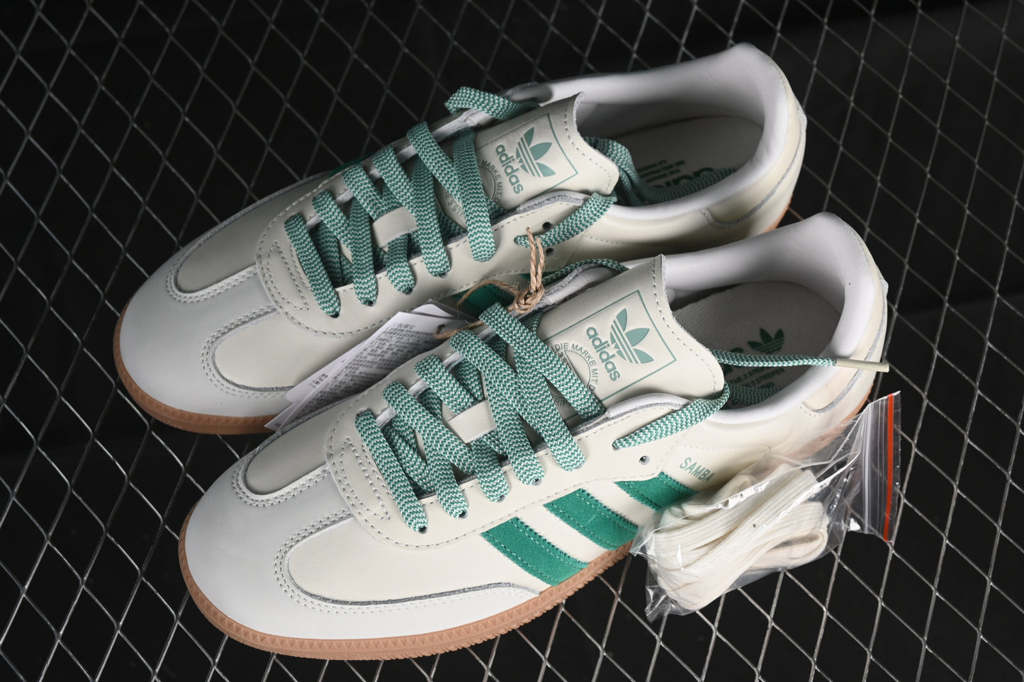 Adidas Samba Beige/Green