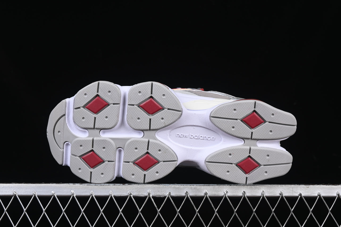 New Balance 9060 Grey/Red/White