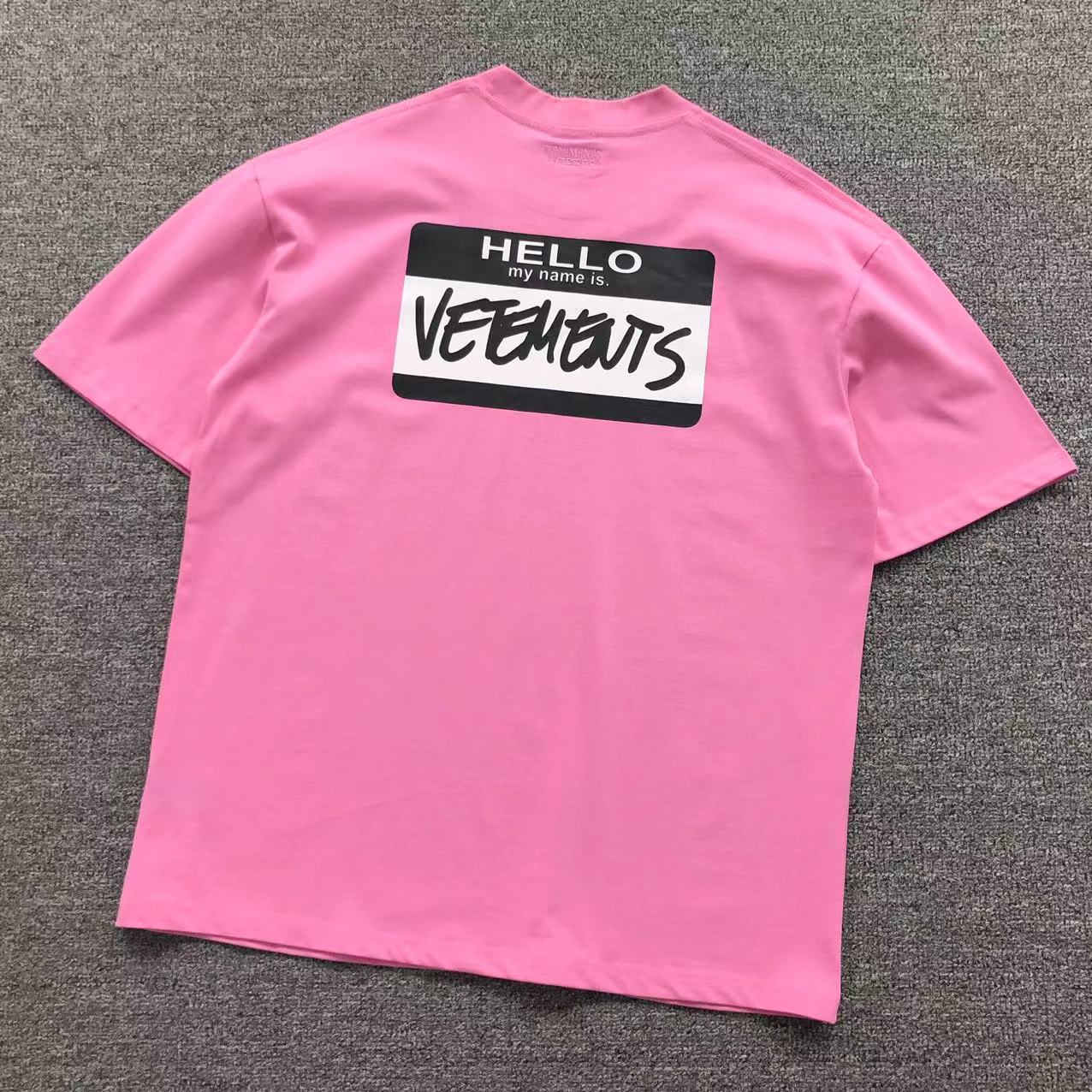 Vetements Pink Tee