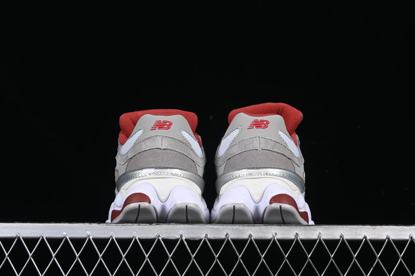 New Balance 9060 Grey/Red/White
