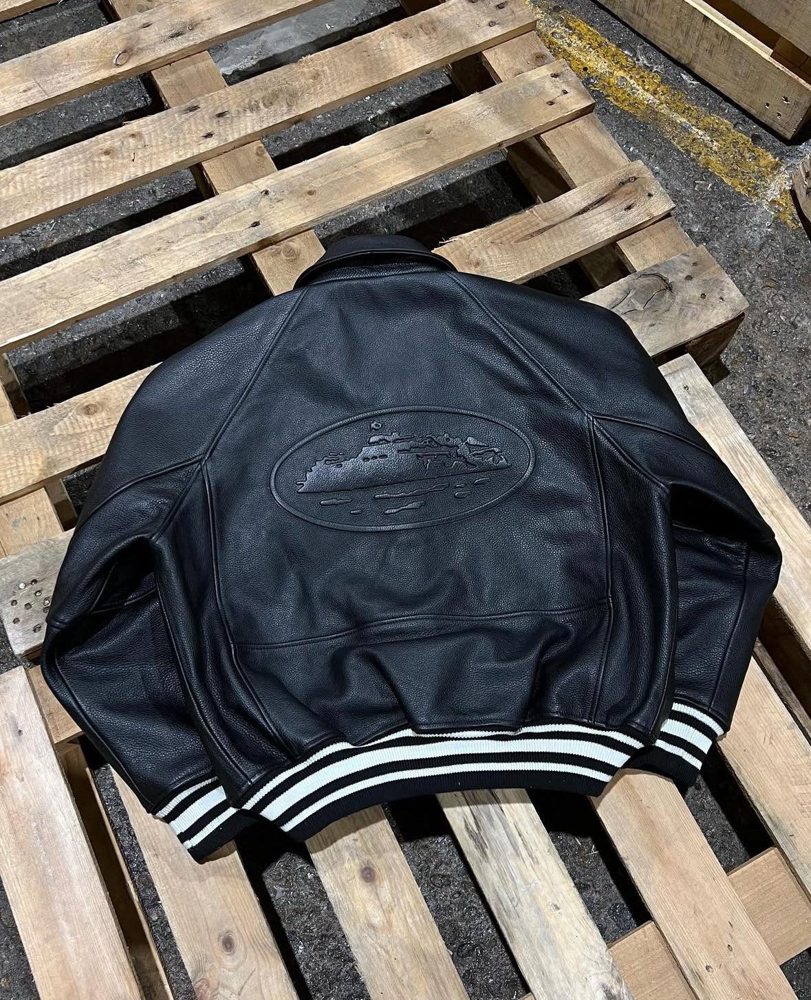 Corteiz Leather Jacket