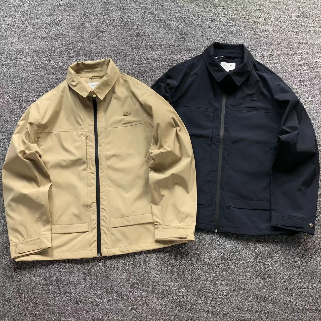 Lacoste Jacket Beige or Blue