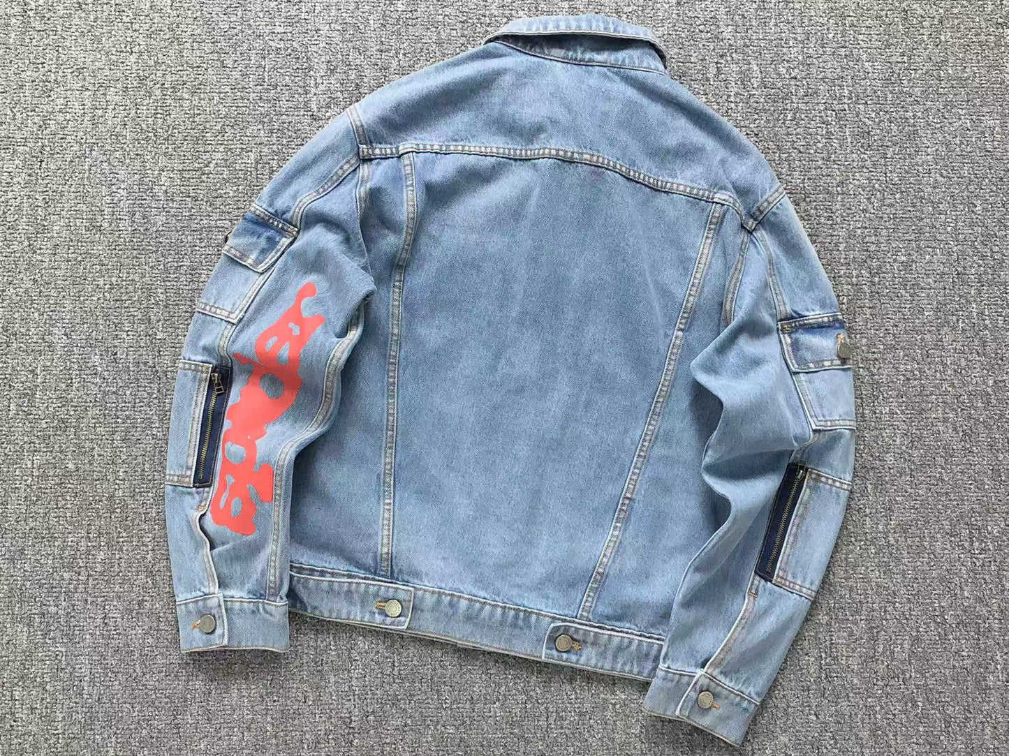 Sp5der Denim Jacket