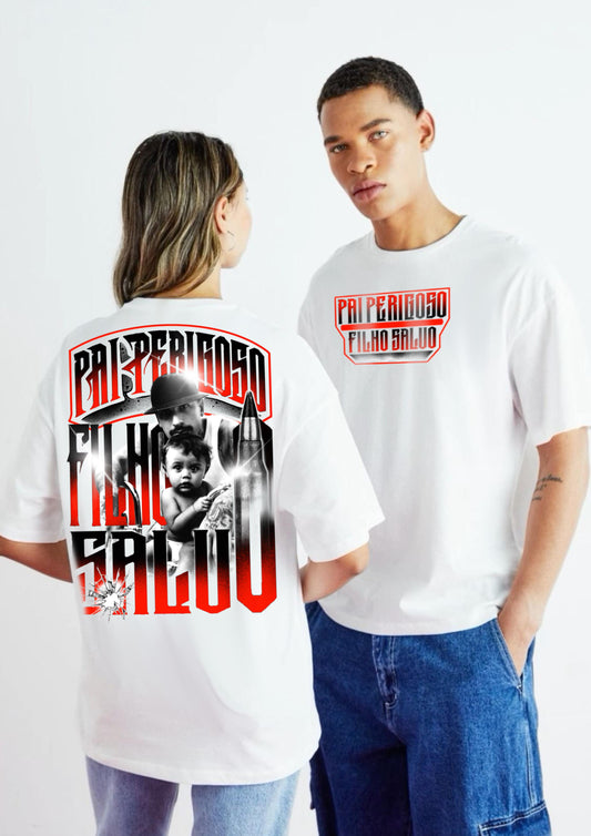 T-shirt PAI PERIGOSO FILHO SALVO New Edition